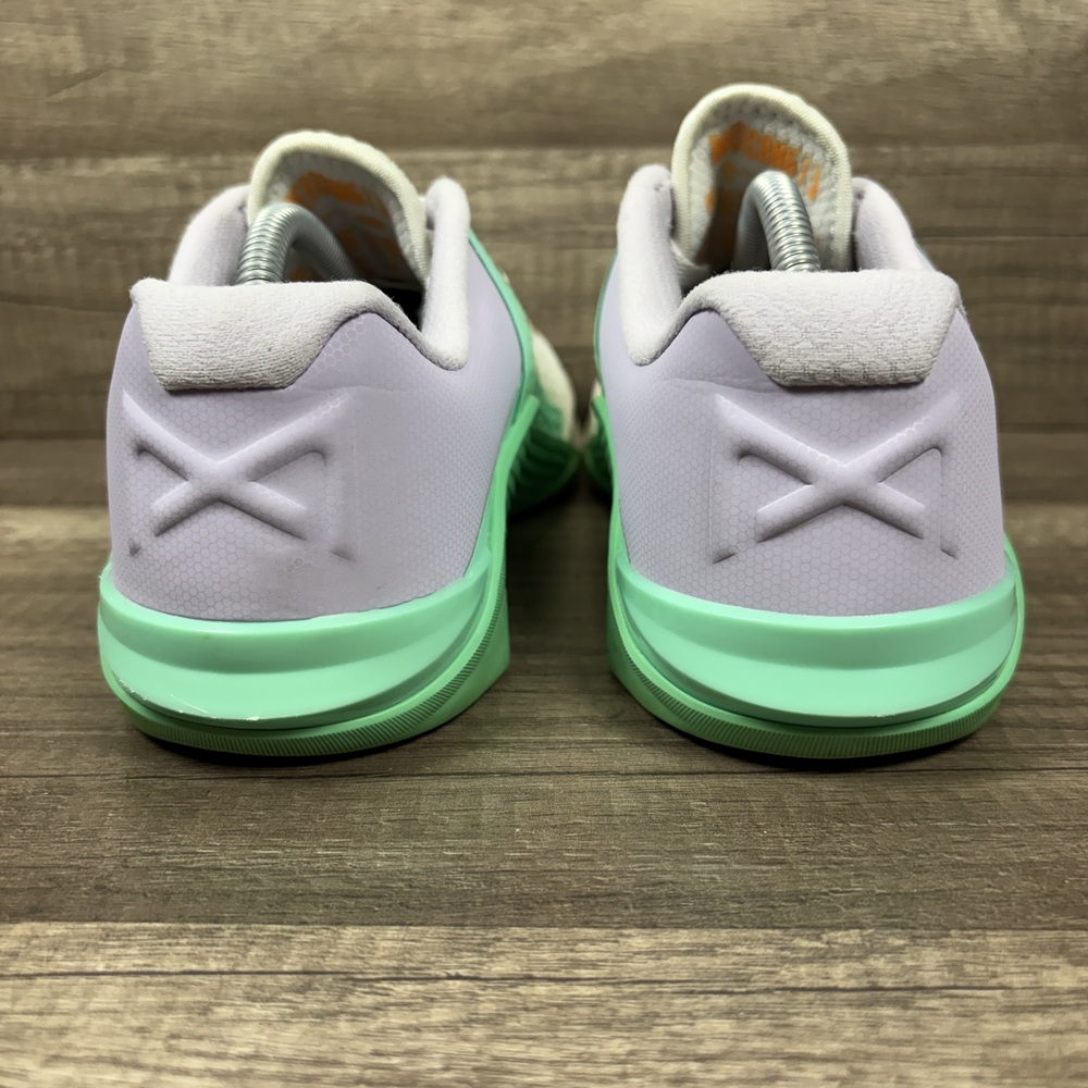Nike Metcon 6 White Green Purple Womens US Size 8 EUR 39 AT3160-135 Sneakers - Picture 4 of 9